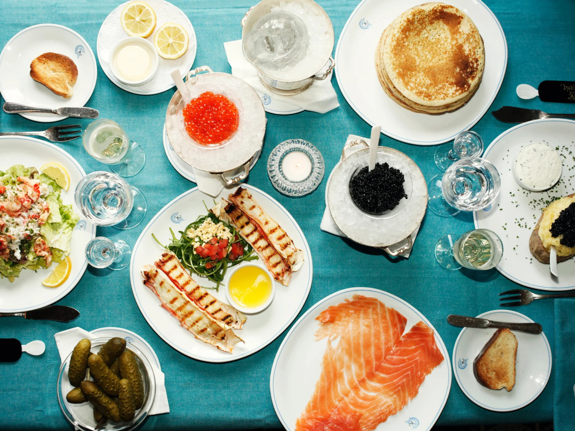 caviar kaspia collaboration gastronomie