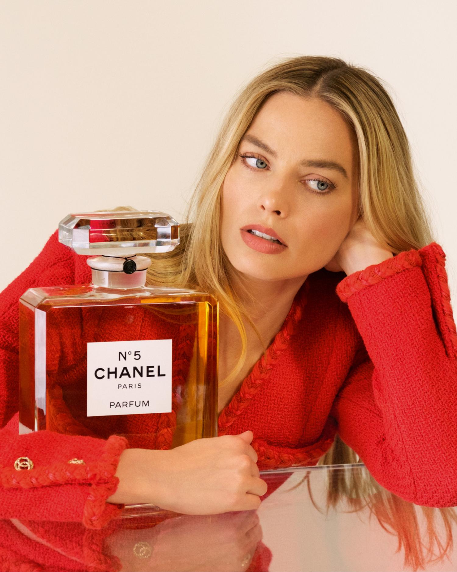 chanel margot robbie nouveaut&eacute; parfum de luxe pour femme