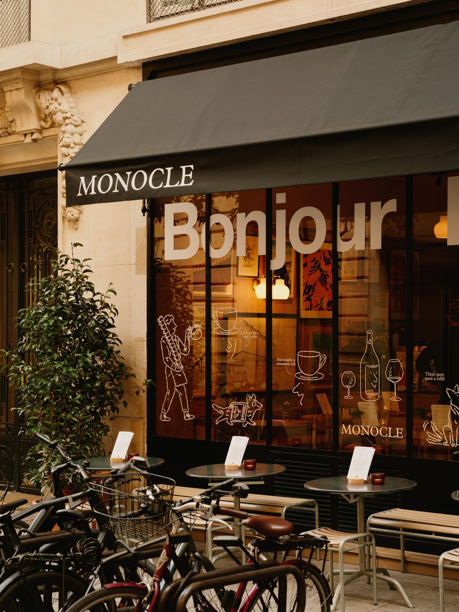monocle devanture caf&eacute; paris adresse