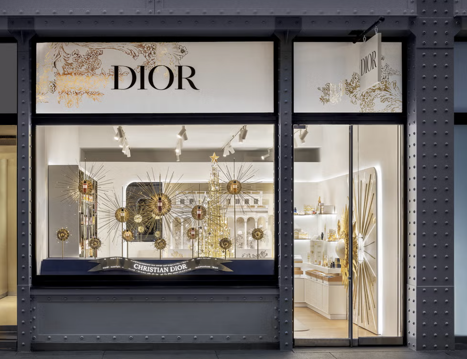 premi&egrave;re boutique dior beaut&eacute; parfums aux etats unis