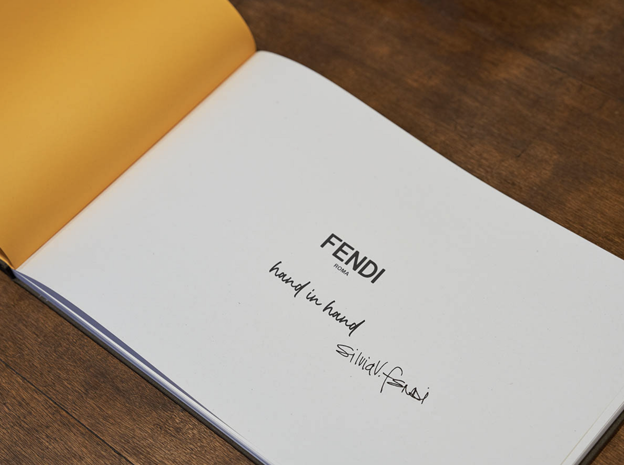 livre d&eacute;dicac&eacute; de fendi sac baguette