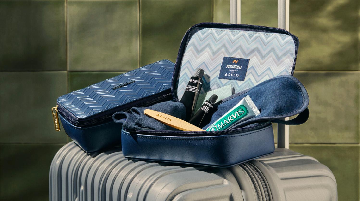 missoni trousse delta air lines