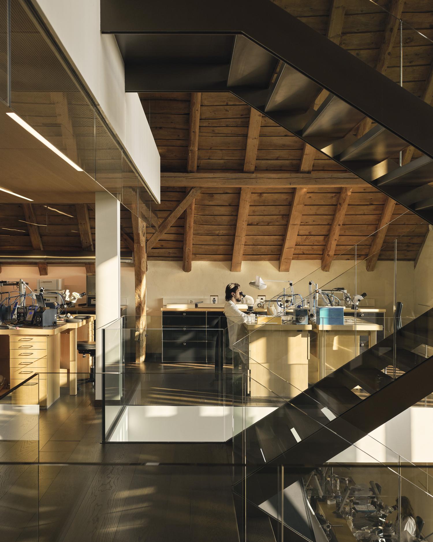 * Ateliers de la Maison des M&eacute;tiers d&rsquo;Art, situ&eacute;s &agrave; La Chaux-de-Fonds, en Suisse  