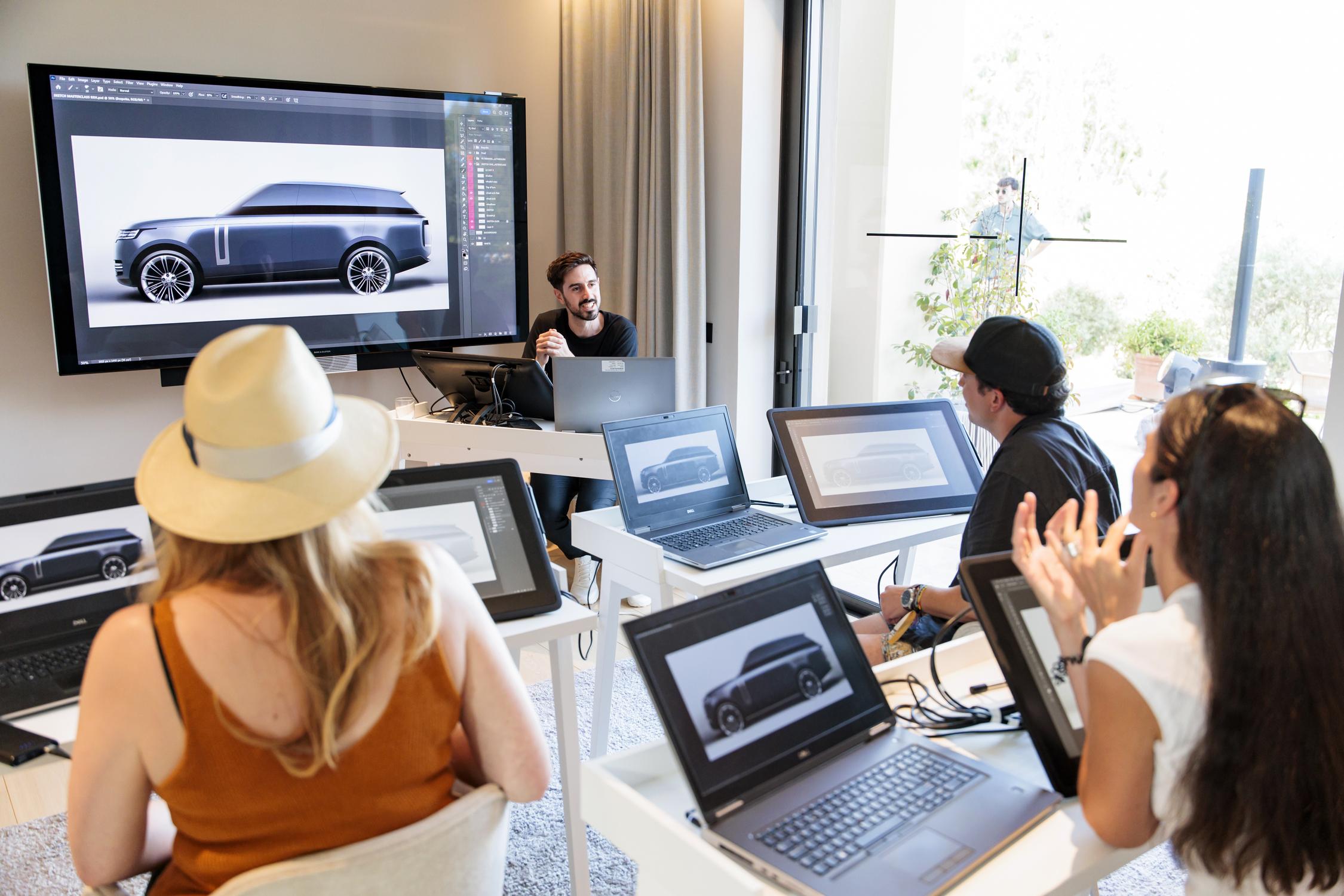 range rover automobile et design