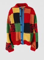 Cardigan Colourblock Patchwork : le premier NFT de JW Anderson en collaboration avec xydrobe.
