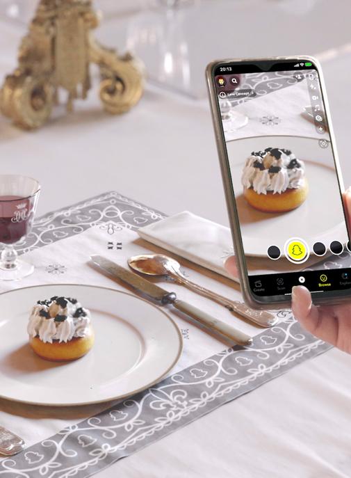 Le château de Chantilly s’essaye à la réalité augmentée avec Snapchat.