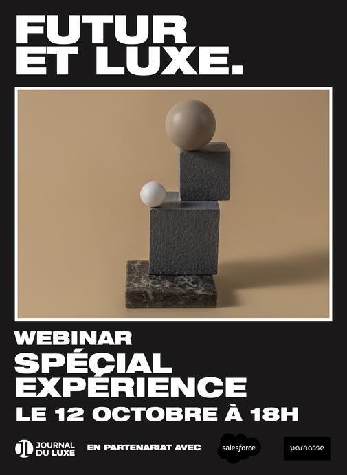 WEBINAR FUTUR & LUXE : Spécial Expérience.