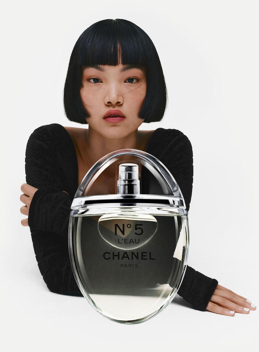 flacon ovale nouveauté chanel N°5 L'Eau