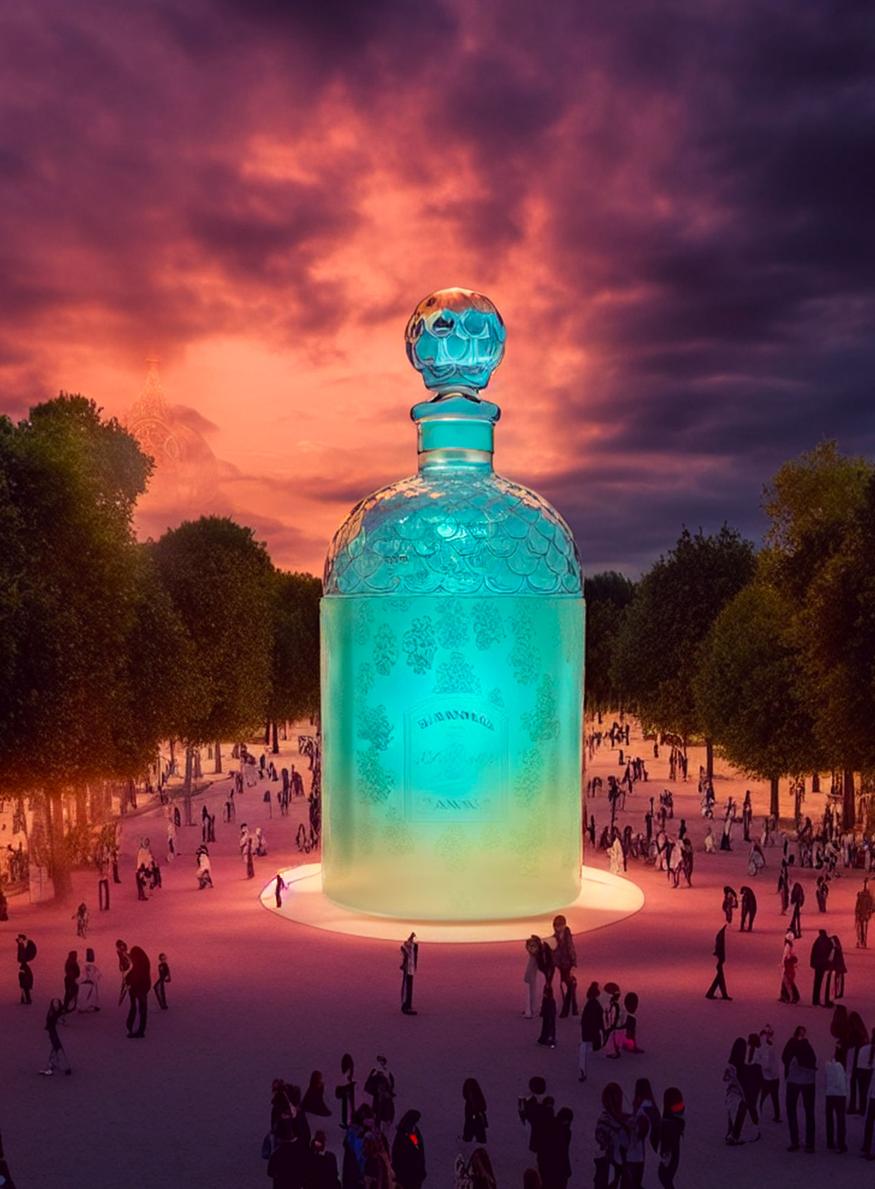 Guerlain flacon aux abeilles mnstr