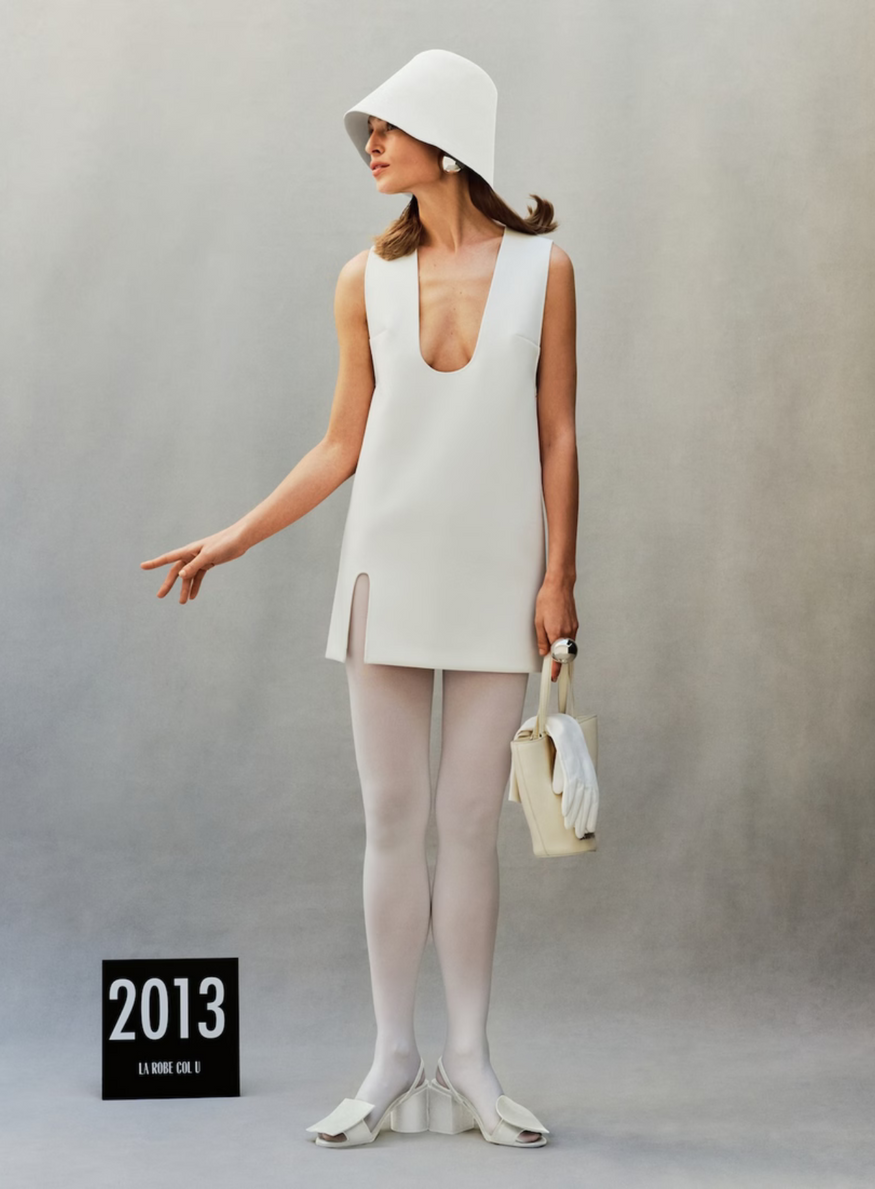 jacquemus réédition robes anniversaire 15 ans