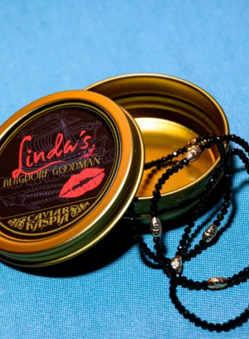 caviar kaspia collaboration bijoux Linda Fargo