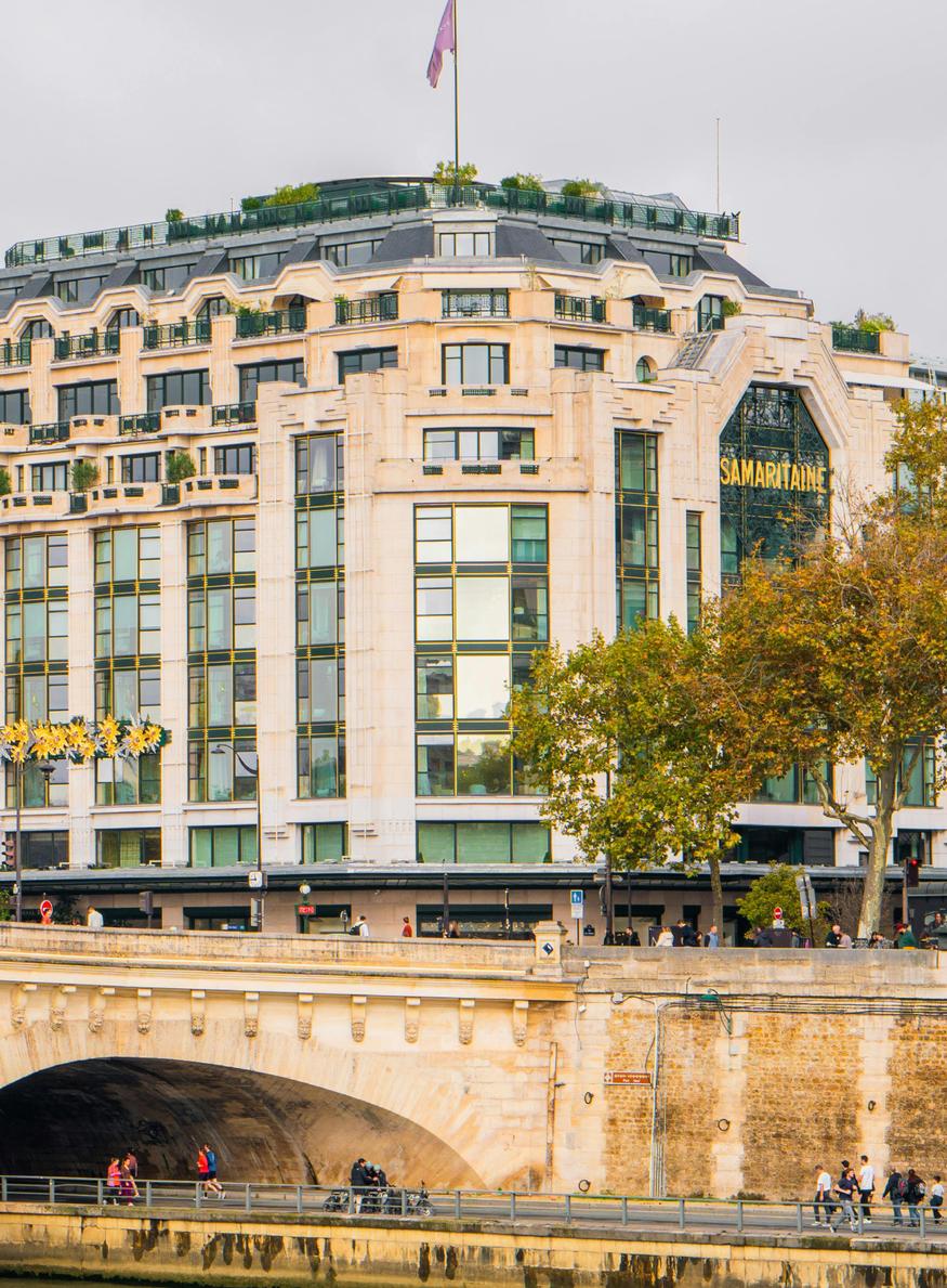 lvmh la samaritaine le bon marche