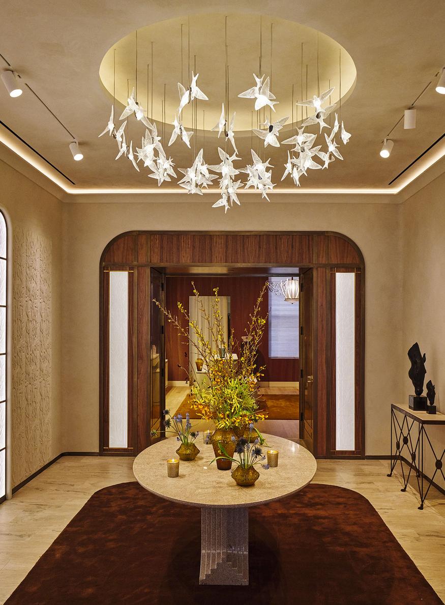 Maison d'artiste Lalique NYC cristallerie française USA