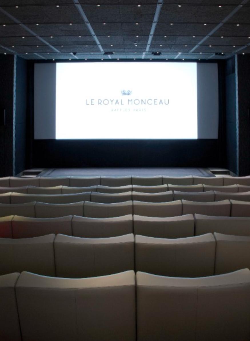Royal Monceau - Raffles Paris cinéma dans un hôtel palace à paris