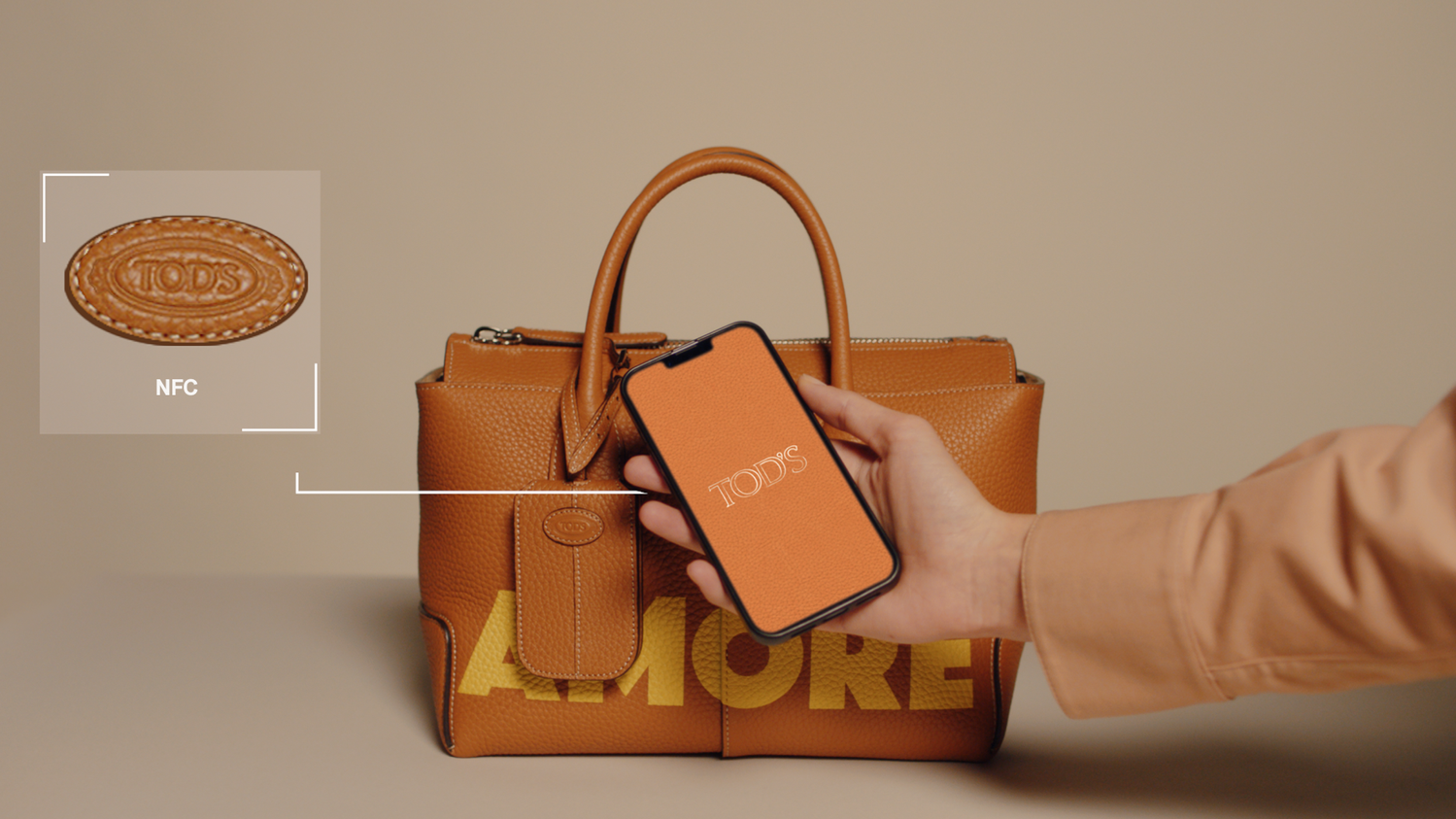 tod's blockchain aura luxe mode