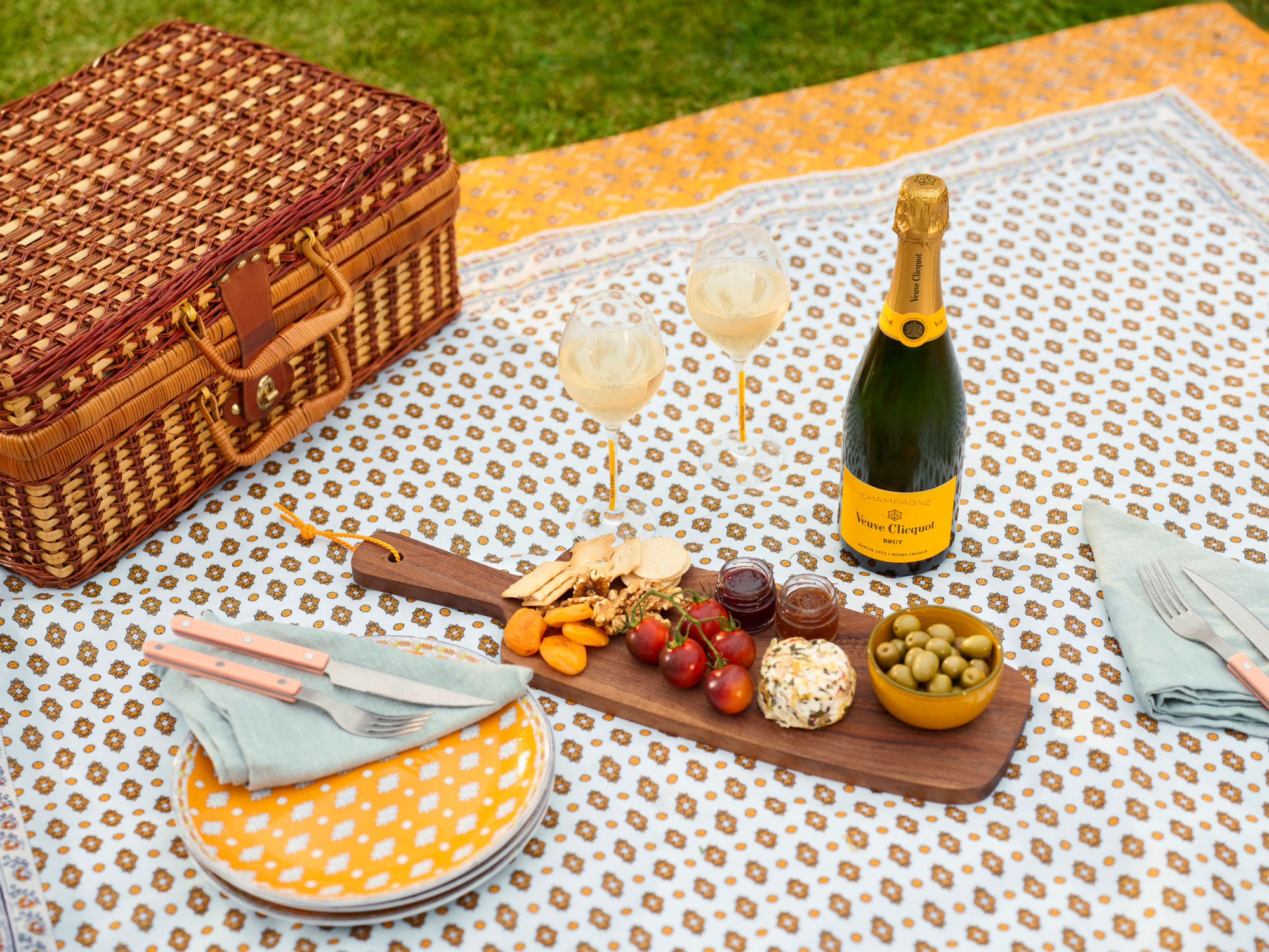 picnic veuve clicquot printemps